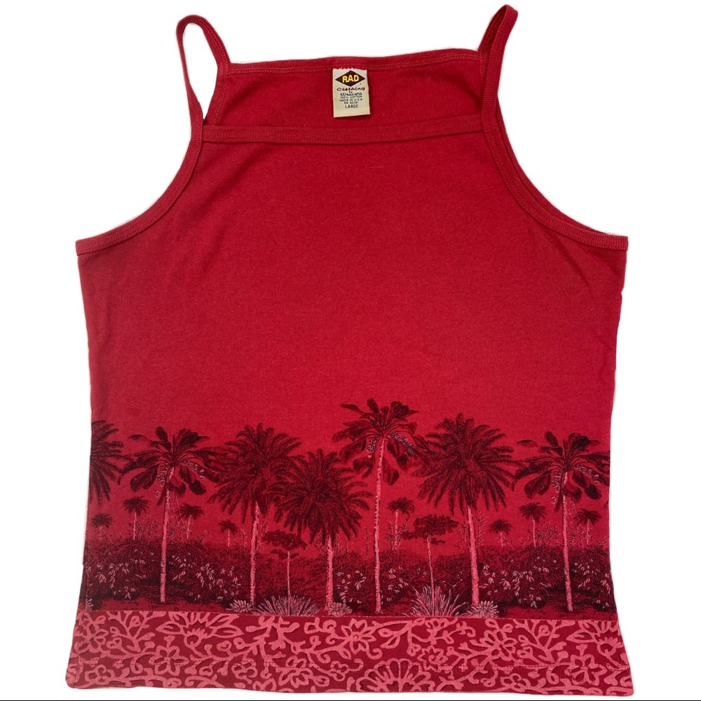 80s Rad Clothing By Weavers Tank Top Size Large